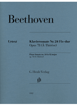 Klaviersonate Nr. 24 Fis-dur op. 78